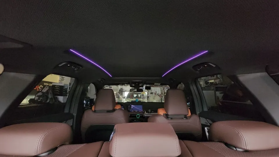 BMW X1 ambient lighting - BMW X1 Ambient Lighting Review: Cost & Before/After photo 3