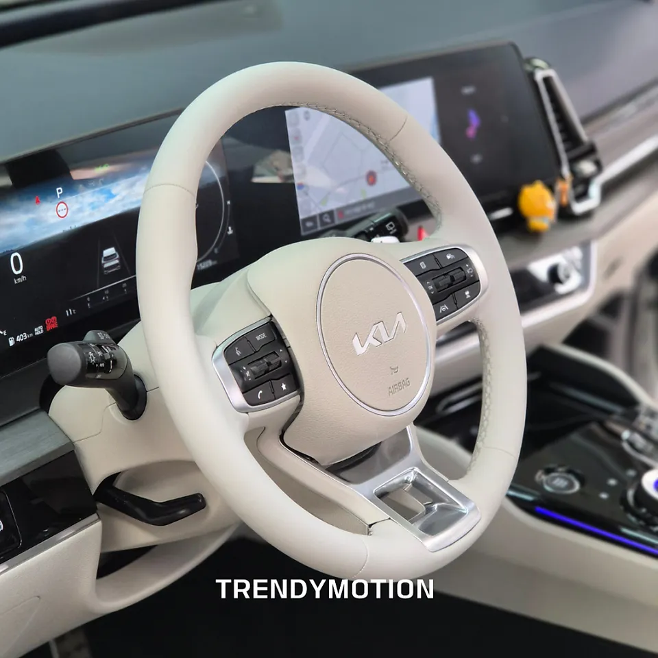 Kia Sportage NQ5 steering wheel - Kia Sportage NQ5 Steering Wheel Customization Review photo 5