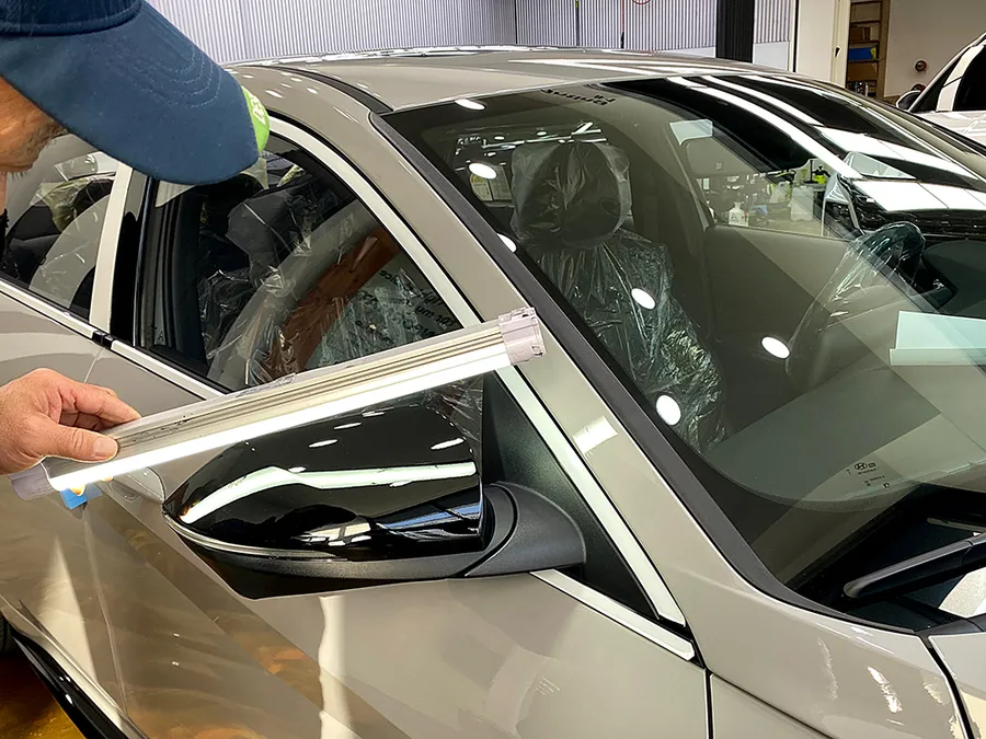 Hyundai Elantra CN7のカーフィルム施工事例｜費用目安・仕上がり 施工写真 2-1