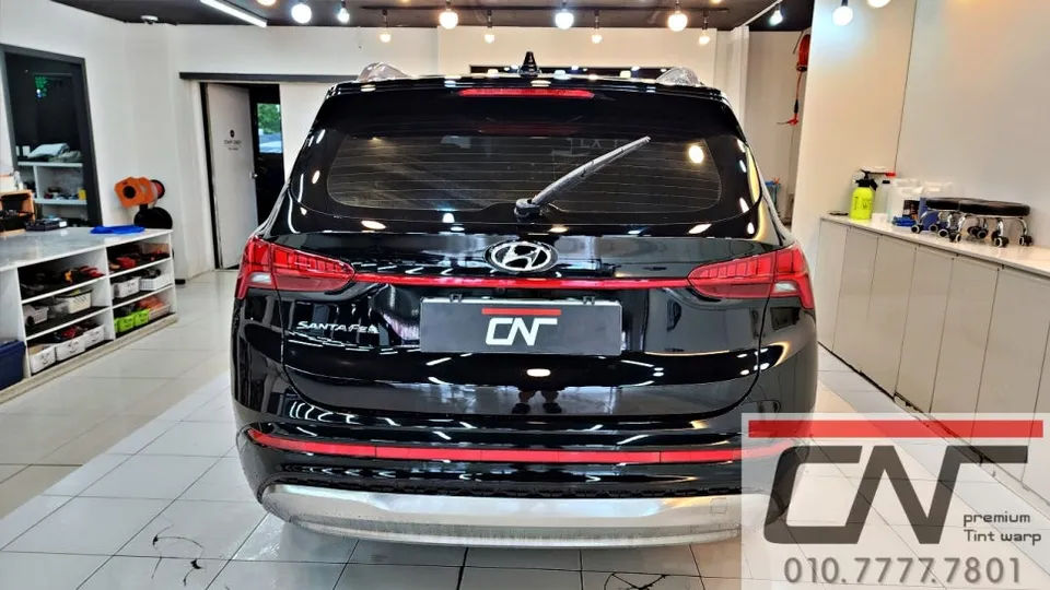 Hyundai Santa Fe TMのカーフィルム施工事例｜費用目安・仕上がり 施工写真 2-1
