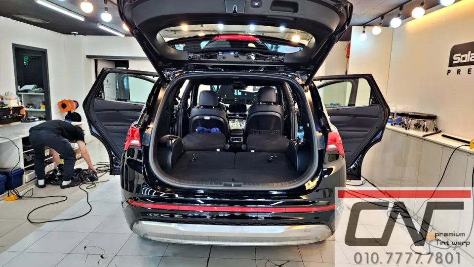Hyundai Santa Fe TMのカーフィルム施工事例｜費用目安・仕上がり 施工写真 4-1