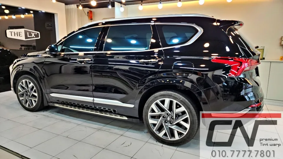 Hyundai Santa Fe TMのカーフィルム施工事例｜費用目安・仕上がり 施工写真 4-2