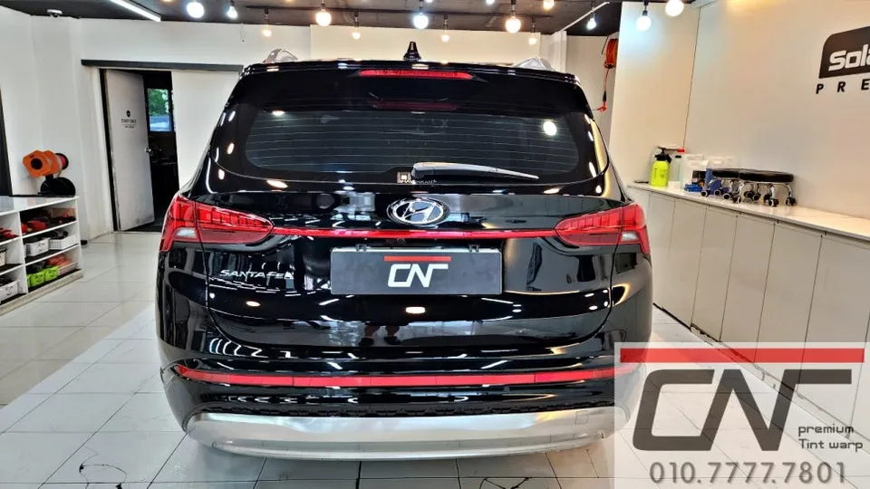 Hyundai Santa Fe TMのカーフィルム施工事例｜費用目安・仕上がり 施工写真 1-3