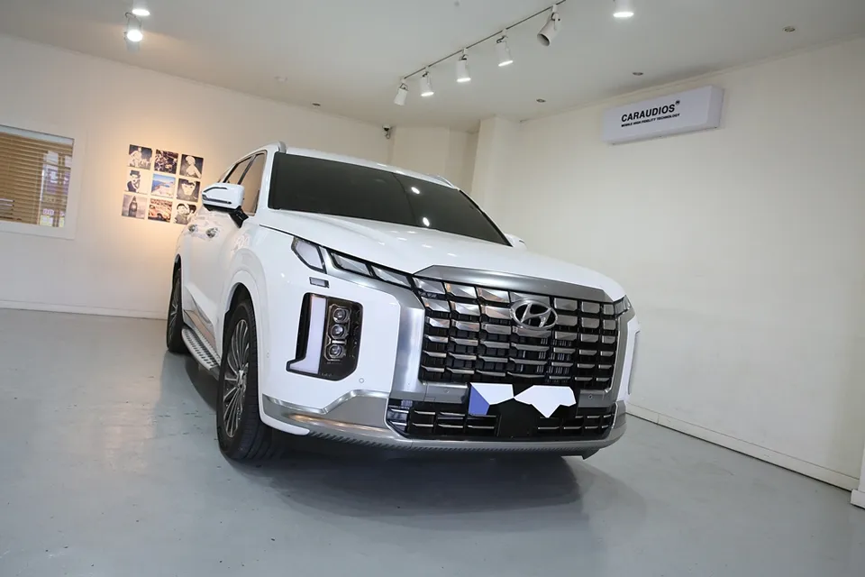 Hyundai Palisade window tinting installation result