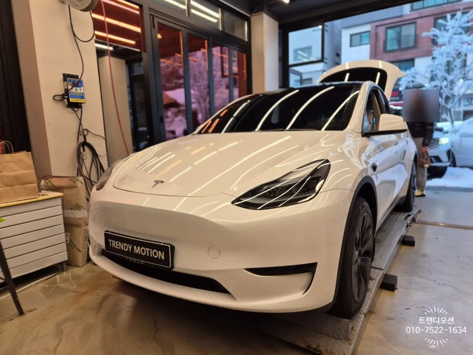 Tesla Model Y Interior Customization Review — Color Seatbelts photo 2