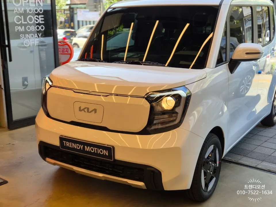 Kia Ray EV lighting upgrade review