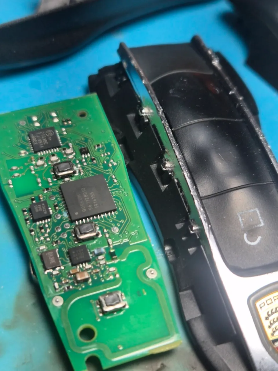 Porsche Cayenne oem options installation result