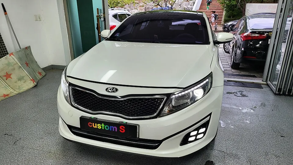 Kia K5 1st Gen lighting upgrade installation result