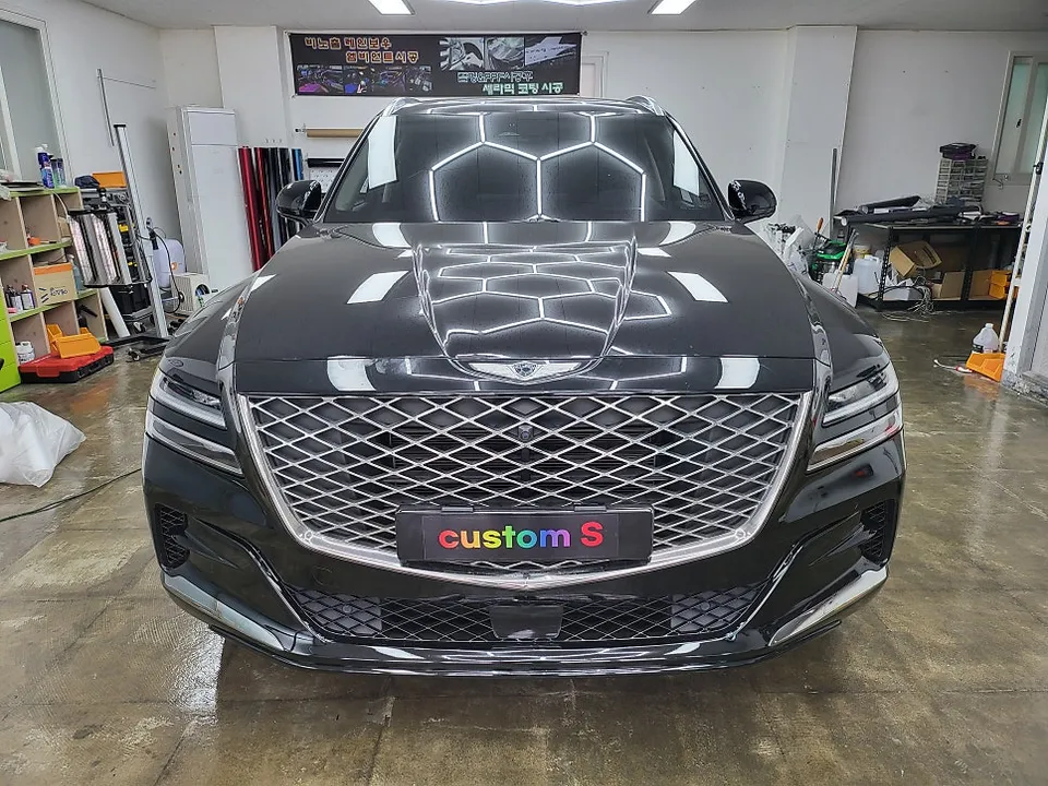 Genesis GV80 Vinyl Wrap Review — Blackout Transformation photo 2