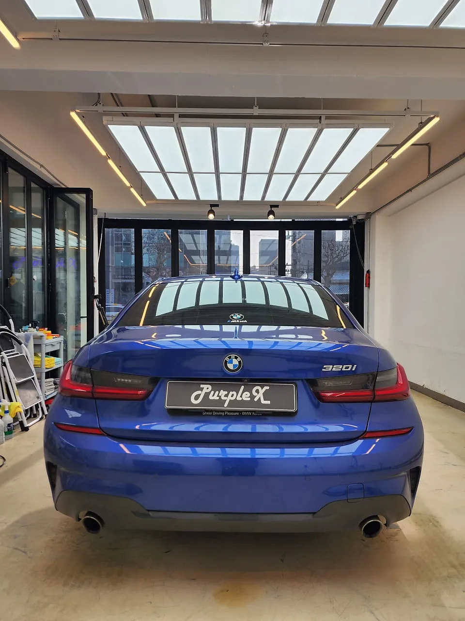 BMW 3 Series G20のカーラッピング事例 施工写真 4-1