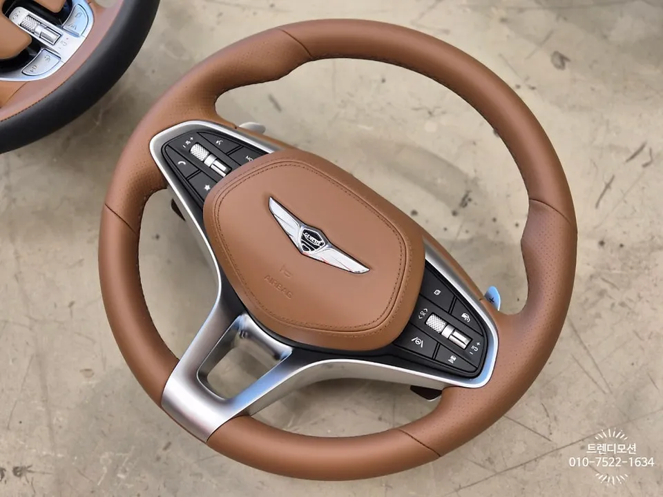 Genesis GV70 steering wheel - Genesis GV70 Steering Wheel Customization Review photo 5