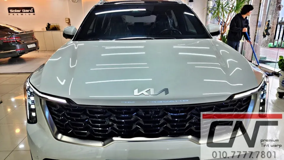 Kia Sorento MQ4のカーフィルム施工事例|費用目安・仕上がり 施工写真 2-2