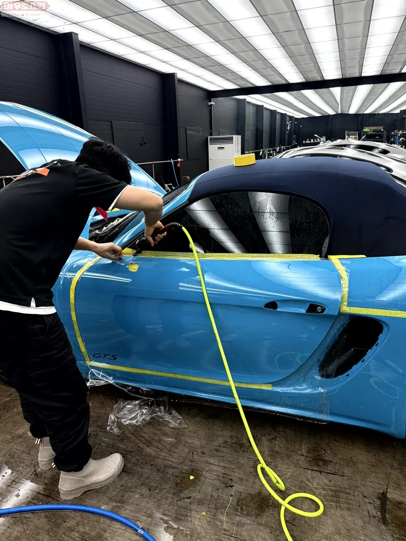 ポルシェ 718 ボクスター PPF施工事例｜費用目安・仕上がり 施工写真 3-1