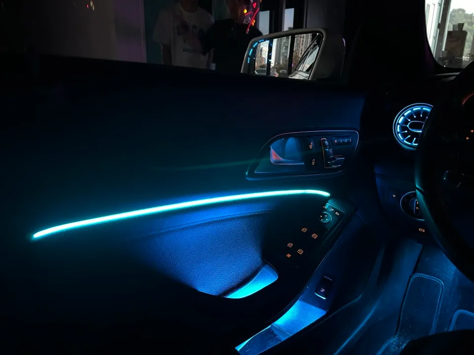 Mercedes-Benz CLA 250 ambient lighting - Mercedes-Benz CLA 250 Ambient Lighting Review: Cost & Results photo 3