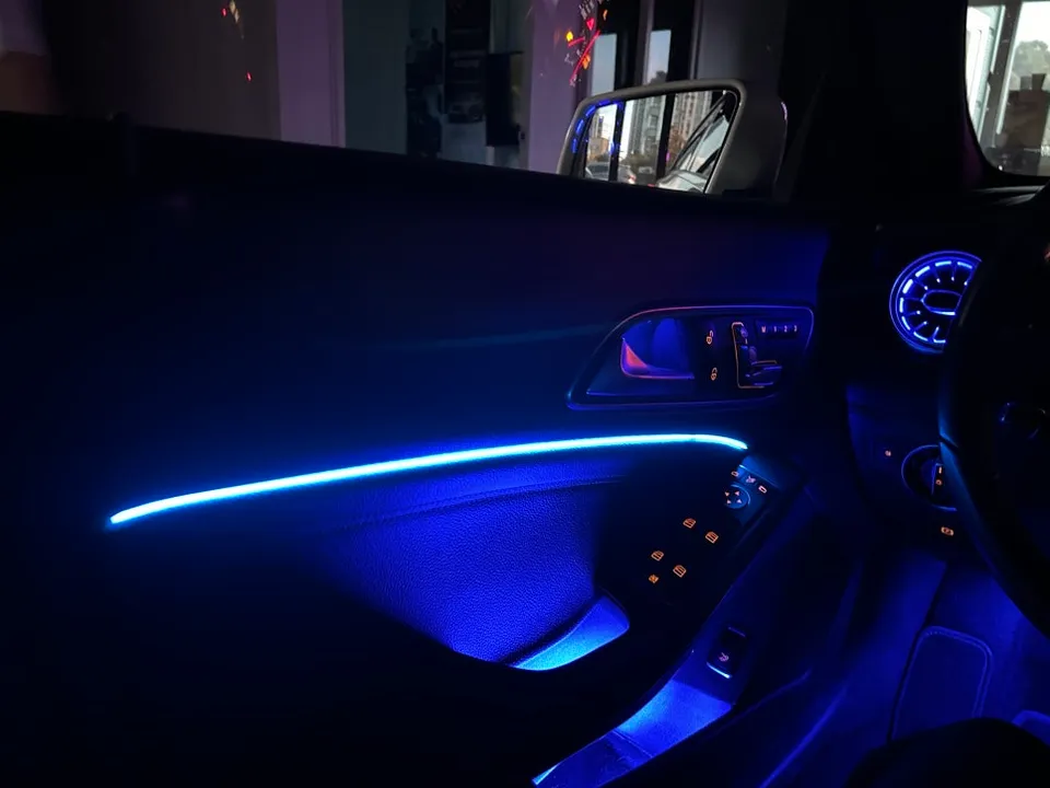 Mercedes-Benz CLA 250 ambient lighting - Mercedes-Benz CLA 250 Ambient Lighting Review: Cost & Results photo 4