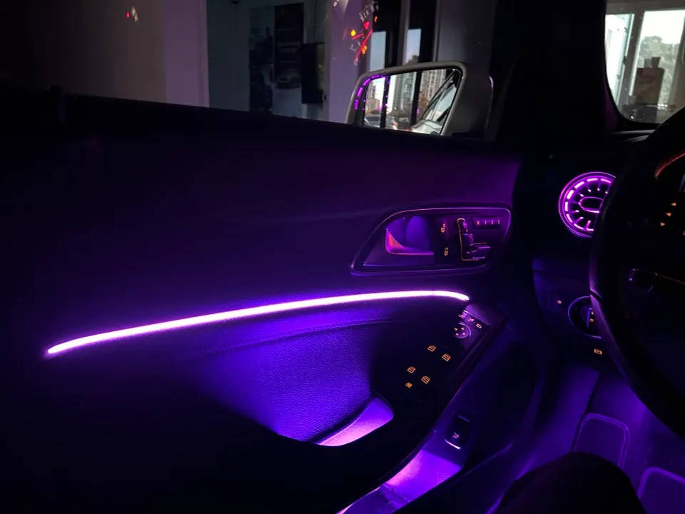 Mercedes-Benz CLA 250 ambient lighting - Mercedes-Benz CLA 250 Ambient Lighting Review: Cost & Results photo 5