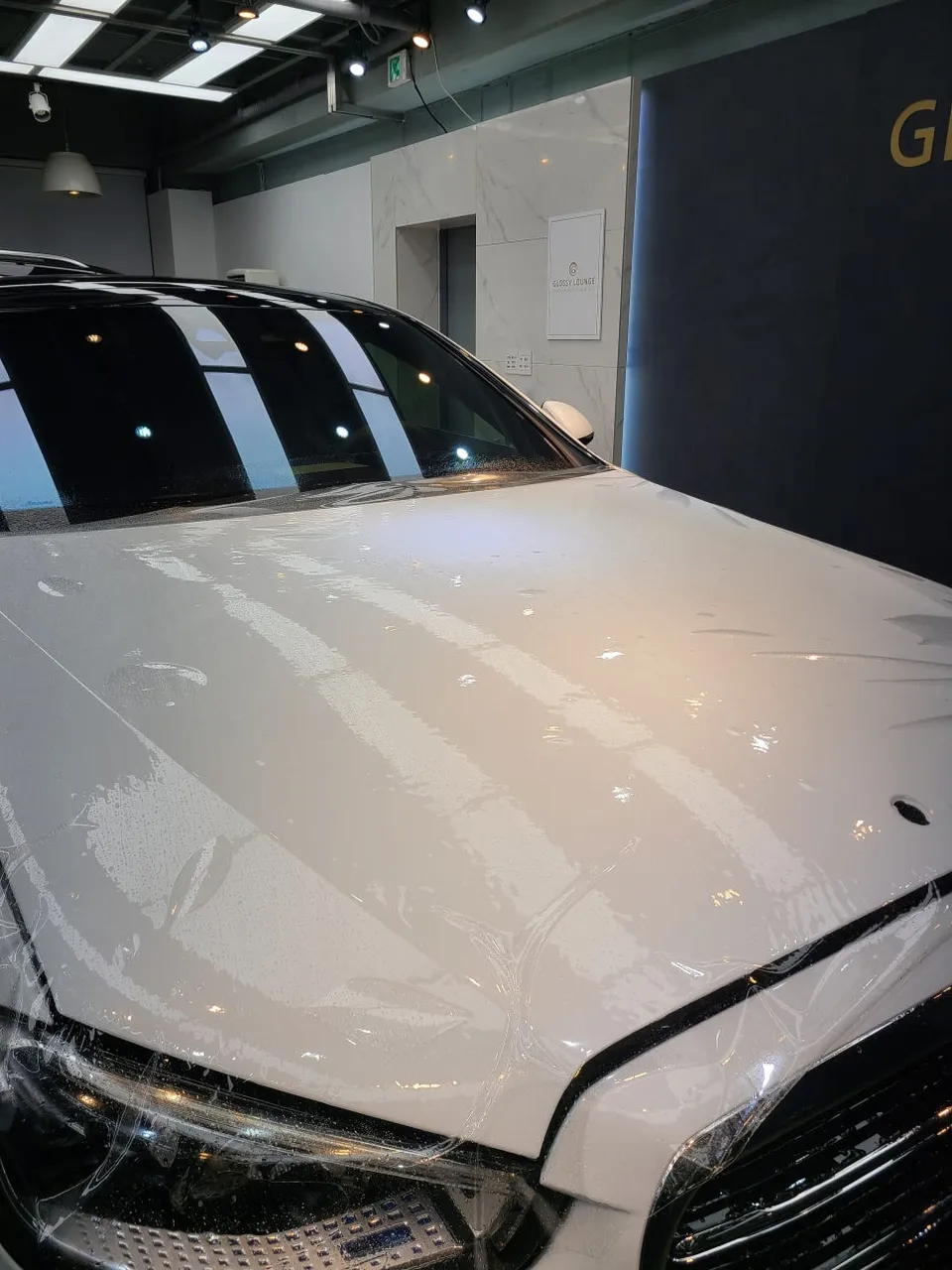 Mercedes-Benz S-Class PPF施工事例|韓国での実例 施工写真 2-1
