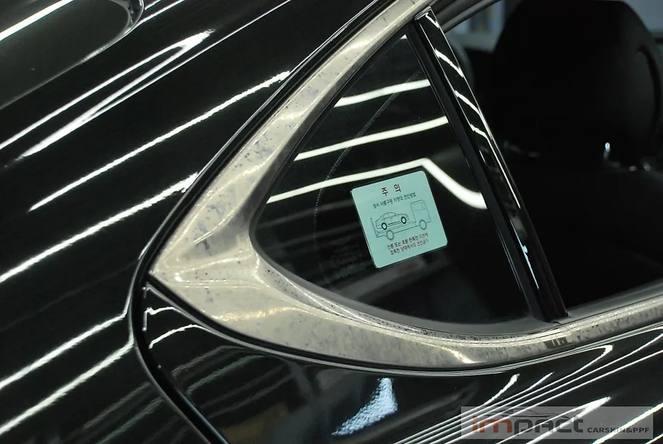 Genesis G70 vinyl wrap - Genesis G70 Vinyl Wrap Review: Dark Chrome Delete Cost photo 2