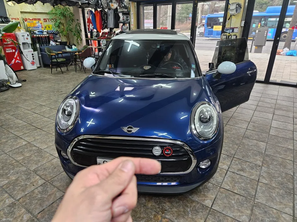 BMW MINI Cooper oem options installation result