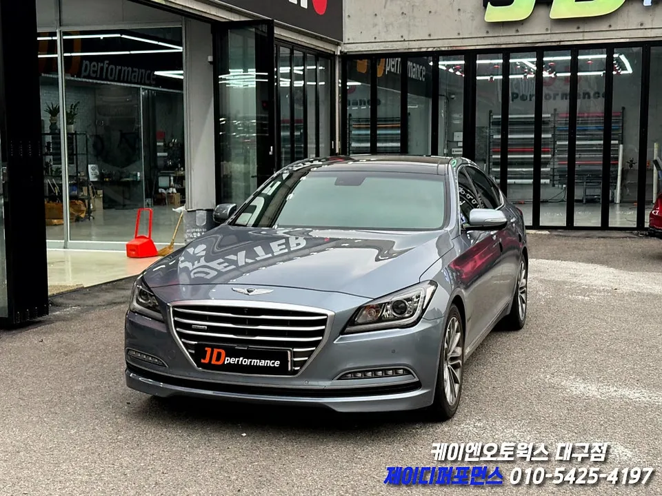 Genesis DHのカーフィルム施工事例｜費用目安・仕上がり 施工写真 5