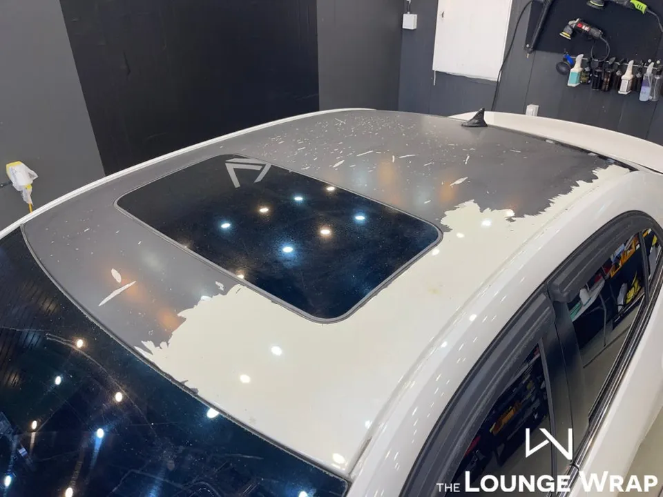 Chevrolet Malibuのカーラッピング事例 施工写真 3