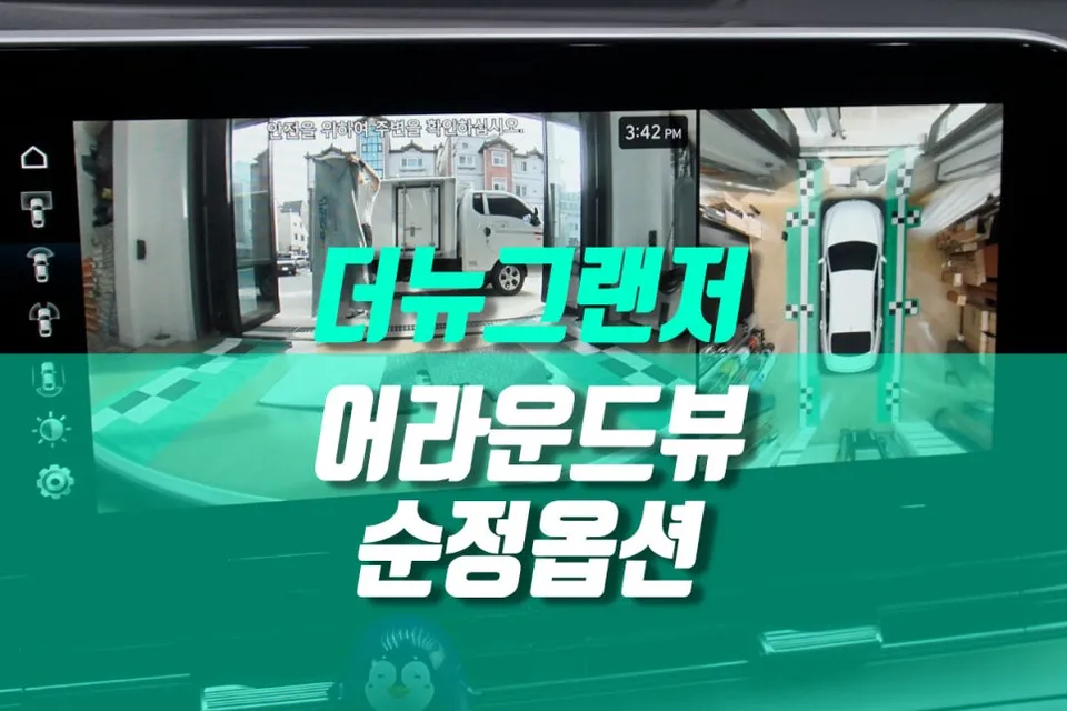 Hyundai The New Grandeur surround view camera review