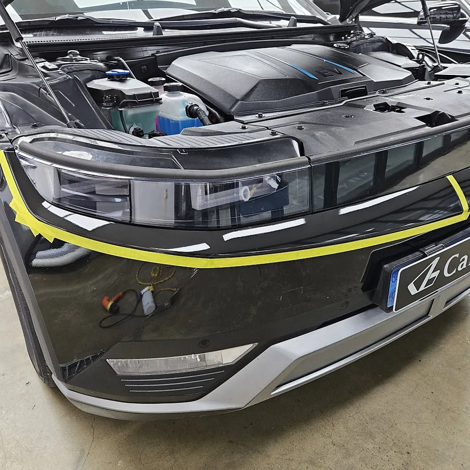 Hyundai IONIQ 5のカーラッピング事例|費用目安・仕上がり 施工写真 2-2