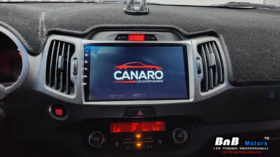 Kia Sportage RのAndroid Auto・CarPlay取付事例 施工写真 3-2