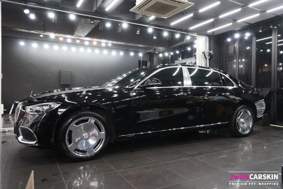 Mercedes-Benz S580 Maybach PPF施工事例|費用目安・仕上がり 施工写真 1-1