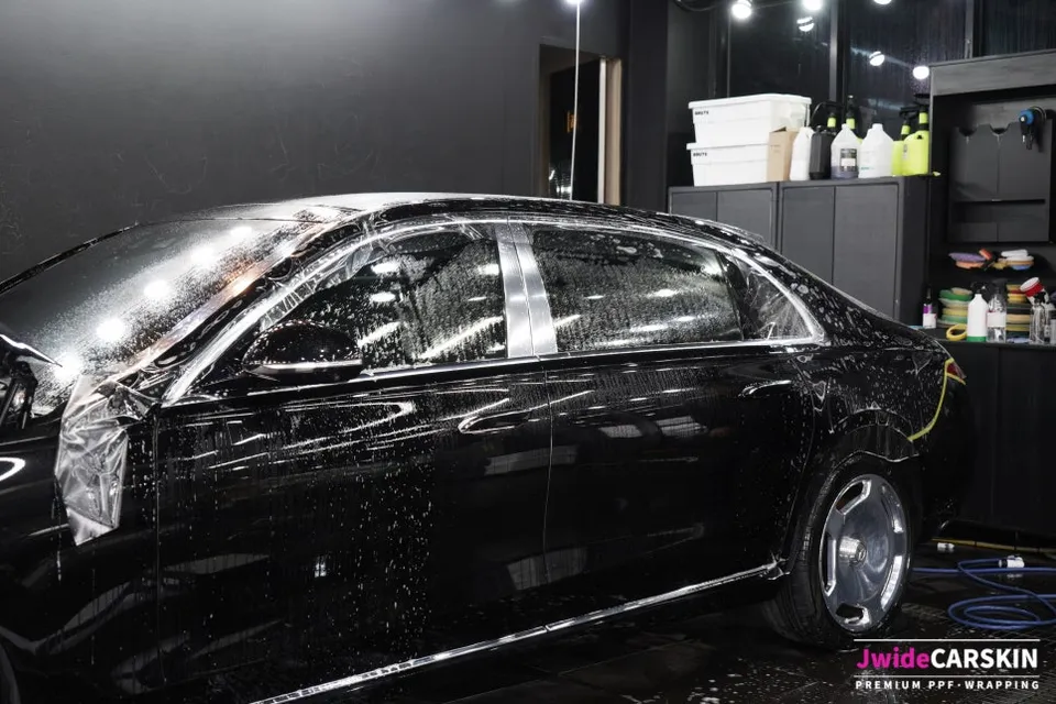 Mercedes-Benz S580 Maybach PPF施工事例|費用目安・仕上がり 施工写真 4-2