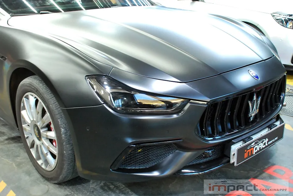 Maserati Ghibliのカーラッピング事例|費用目安・仕上がり 施工写真 2-3