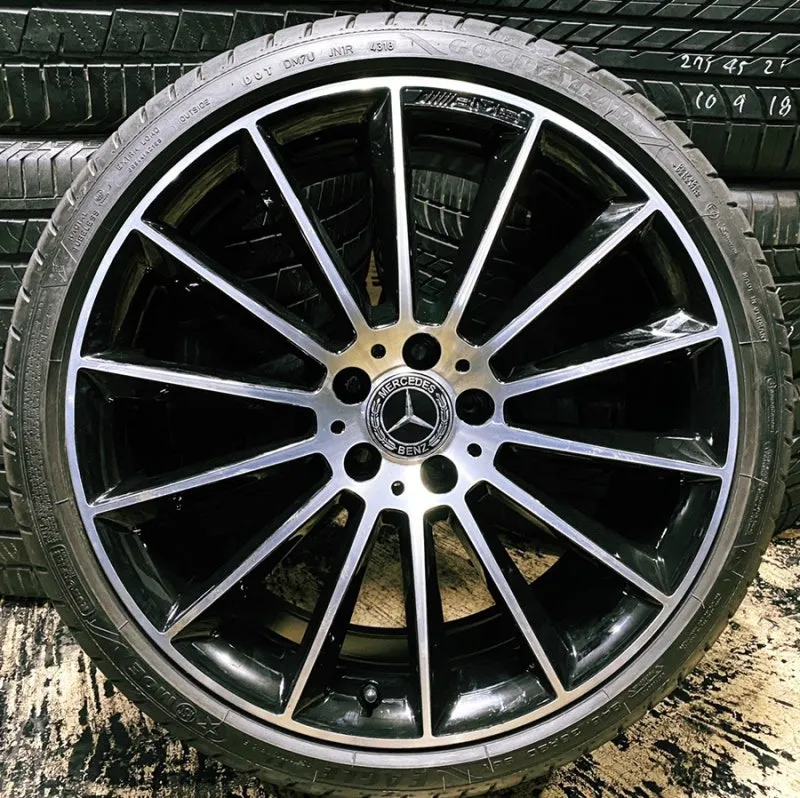 Mercedes-Benz CLS Wheel Repair & Painting Review photo 2