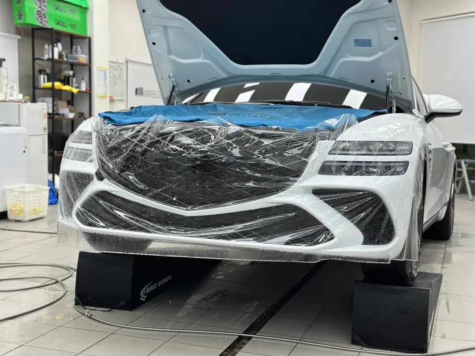 Genesis GV80 PPF施工事例|費用目安・仕上がり 施工写真 3-1