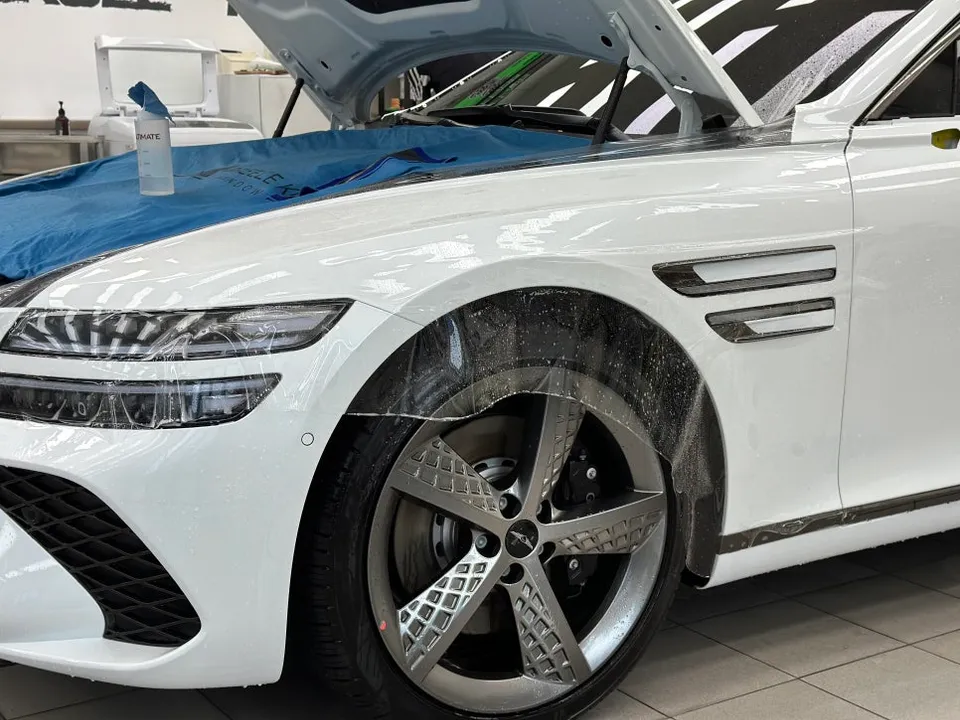 Genesis GV80 PPF施工事例|費用目安・仕上がり 施工写真 2-3