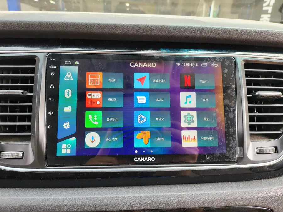 Kia Carnival KA4のAndroid Auto・CarPlay取付事例 施工写真 2-2