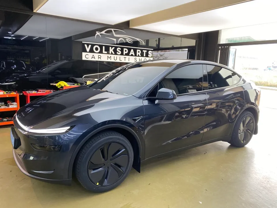 Tesla Model Y Custom Steering Wheel Review photo 1