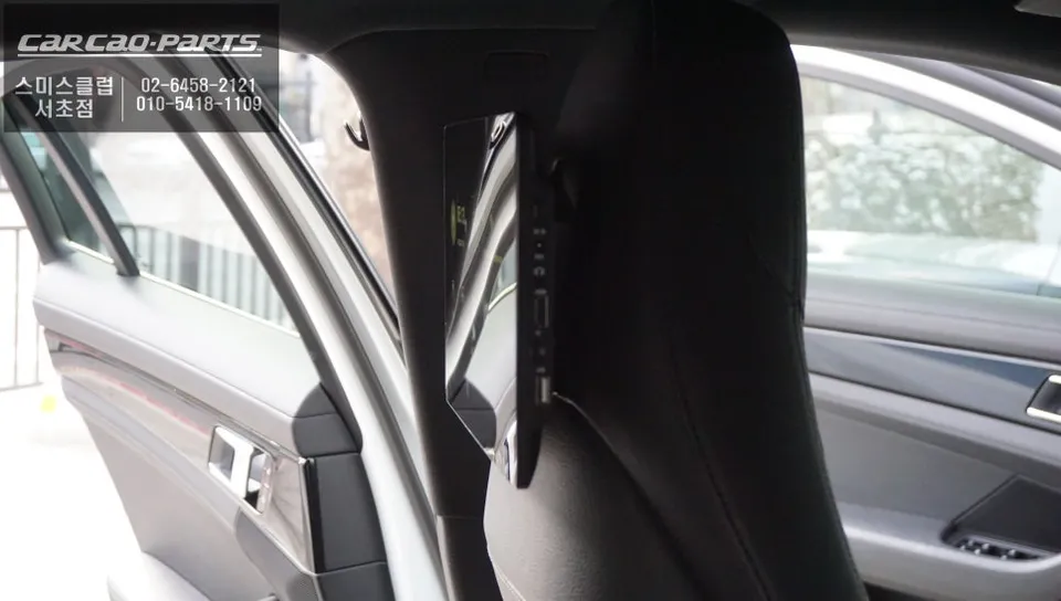 Porsche Panamera 4 oem options - Porsche Panamera 4 Android Headrest Monitor Installation Review photo 3