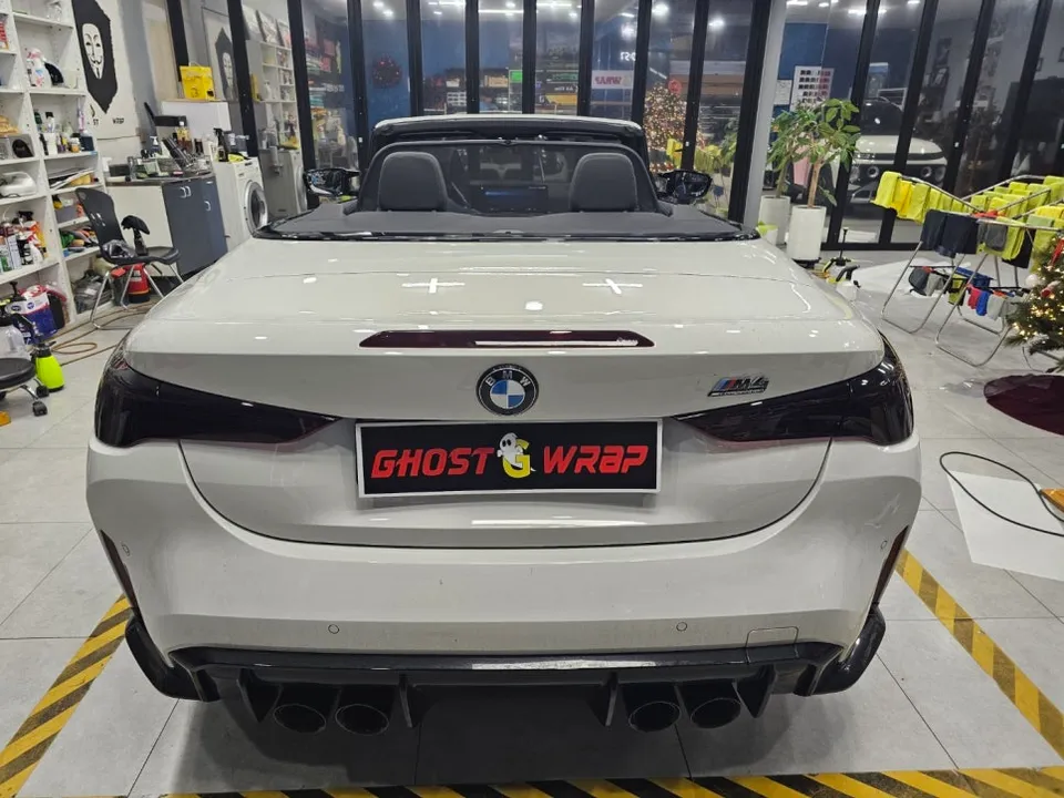 BMW M4 PPF施工事例|ライト・ボンネットのカスタム 施工写真 3-3