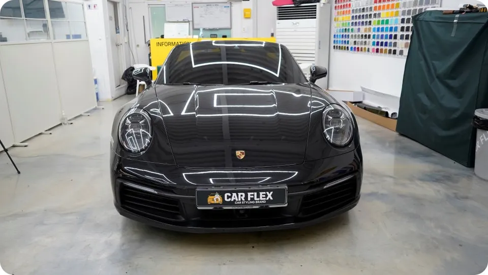ポルシェ911 PPF施工事例｜費用目安・仕上がり 施工写真 3-1