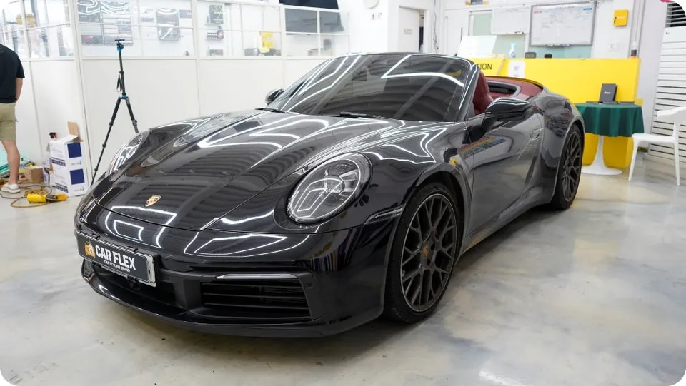 ポルシェ911 PPF施工事例｜費用目安・仕上がり 施工写真 4-1