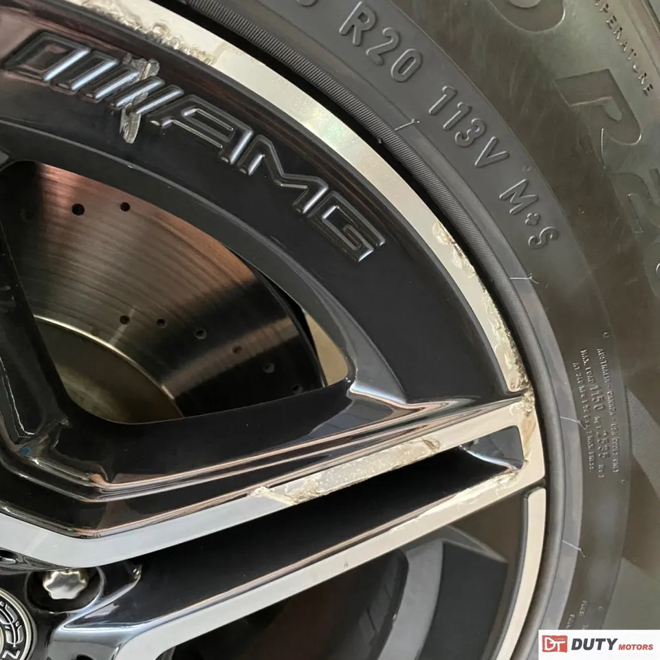Mercedes-Benz GLE 450 wheel repair - Mercedes-Benz GLE 450 Wheel Repair Review: Deep Damage Restored photo 3
