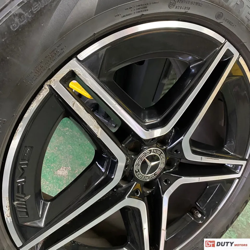 Mercedes-Benz GLE 450 wheel repair - Mercedes-Benz GLE 450 Wheel Repair Review: Deep Damage Restored photo 4