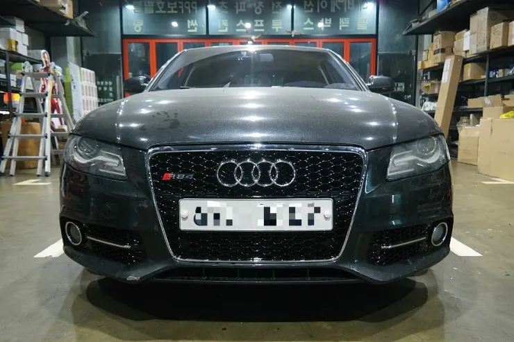 Audi A4 B8 body kit - Audi A4 B8 Body Kit Installation Review photo 5