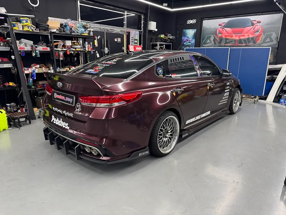 Kia K5のPPF施工事例|費用目安と仕上がり 施工写真 1-2