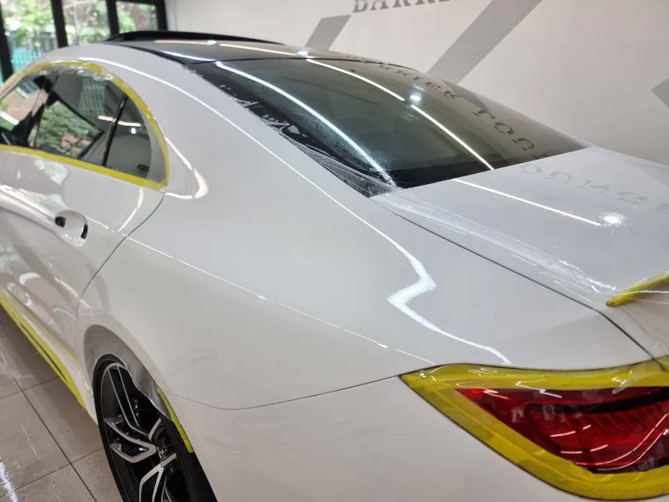 Mercedes-Benz CLSのPPF施工事例|費用目安・仕上がり 施工写真 1-3