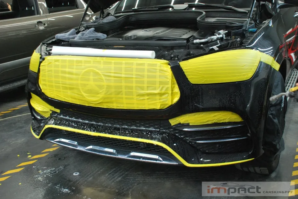Mercedes-Benz GLEのPPF再施工事例|費用目安と仕上がり 施工写真 1-3