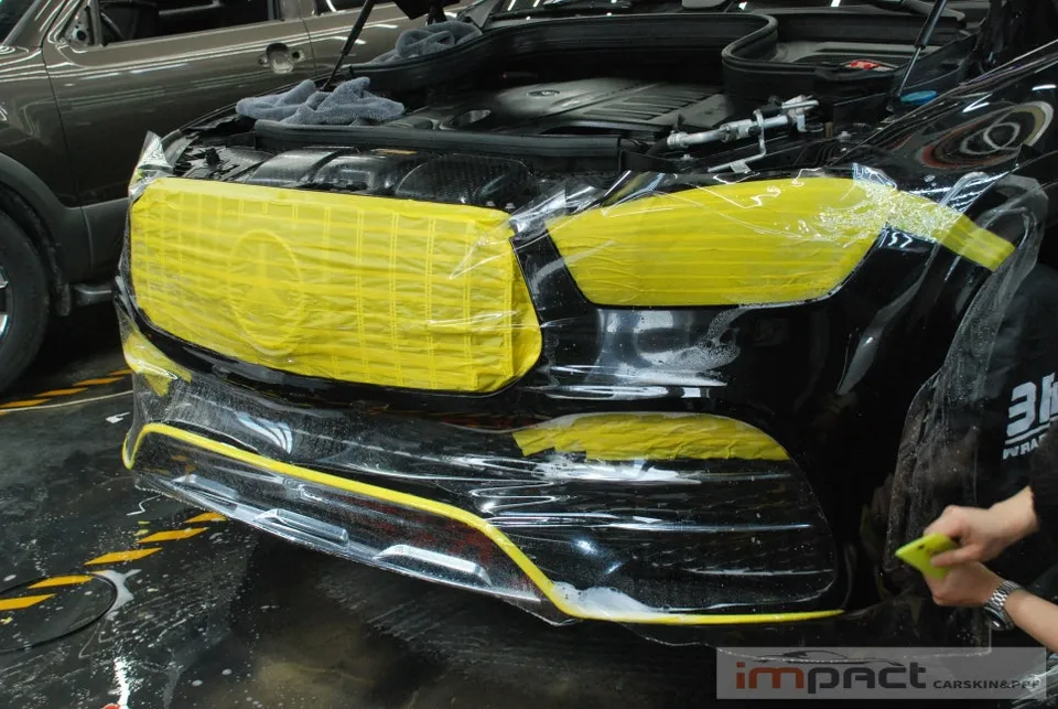 Mercedes-Benz GLEのPPF再施工事例|費用目安と仕上がり 施工写真 2-3
