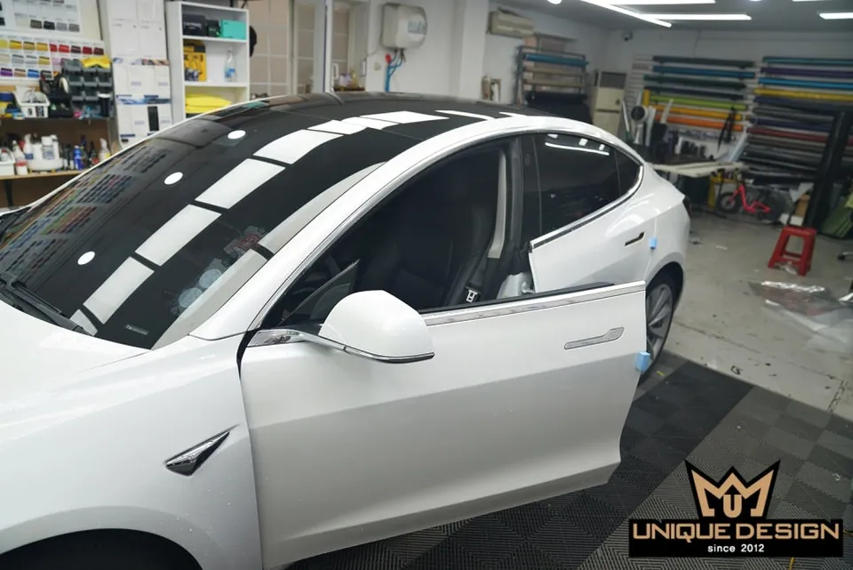 Tesla Model Y PPF施工事例｜韓国での実例紹介 施工写真 2-1