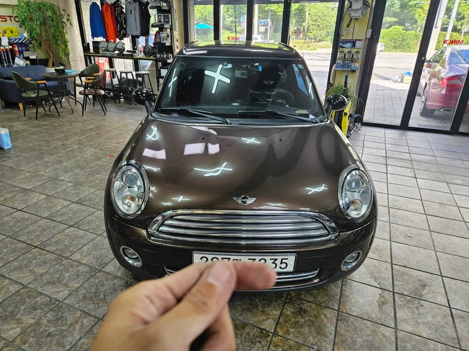 BMW MINI Cooper android head unit installation result