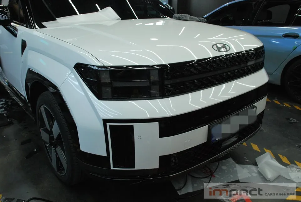 Kia Sorento MQ4のPPF施工事例|ハイグロシ部分保護 施工写真 2-1